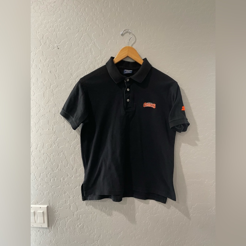 Vintage STARTER‎ San Francisco Giants Polo Shirt Youth
